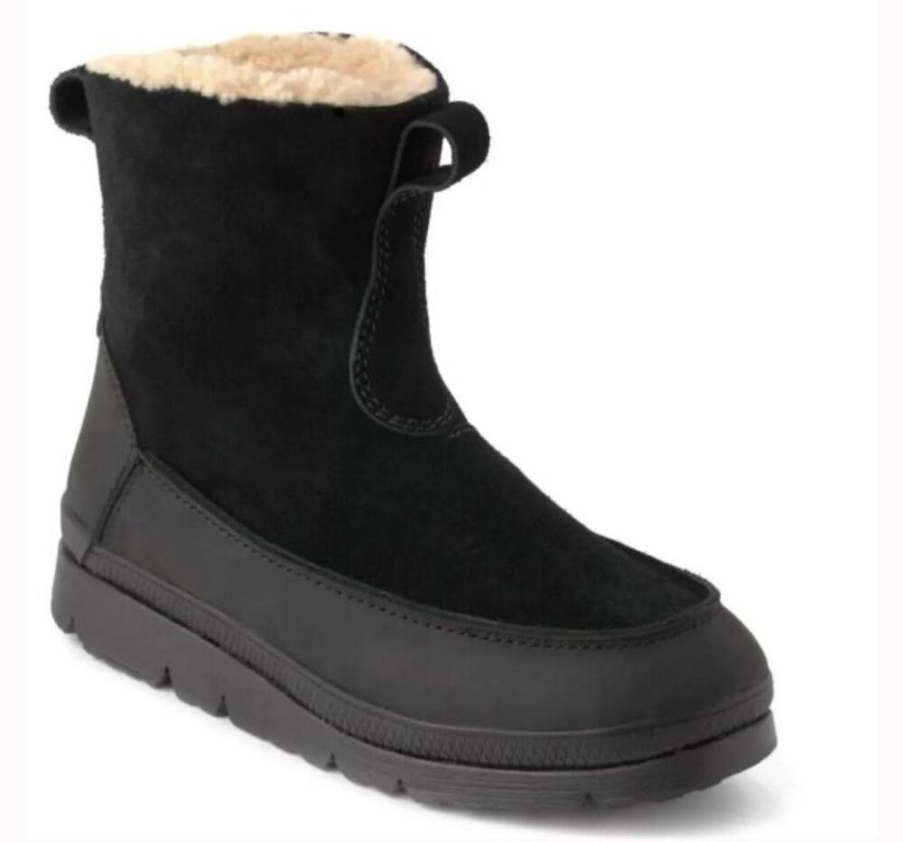 Manitobah WP Mesa Pull On Waterproof Winter Boots Black Men’s 9 EUR42 NEW